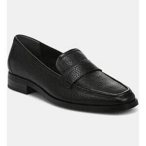 Vionic Sellah Black Leather Loafers